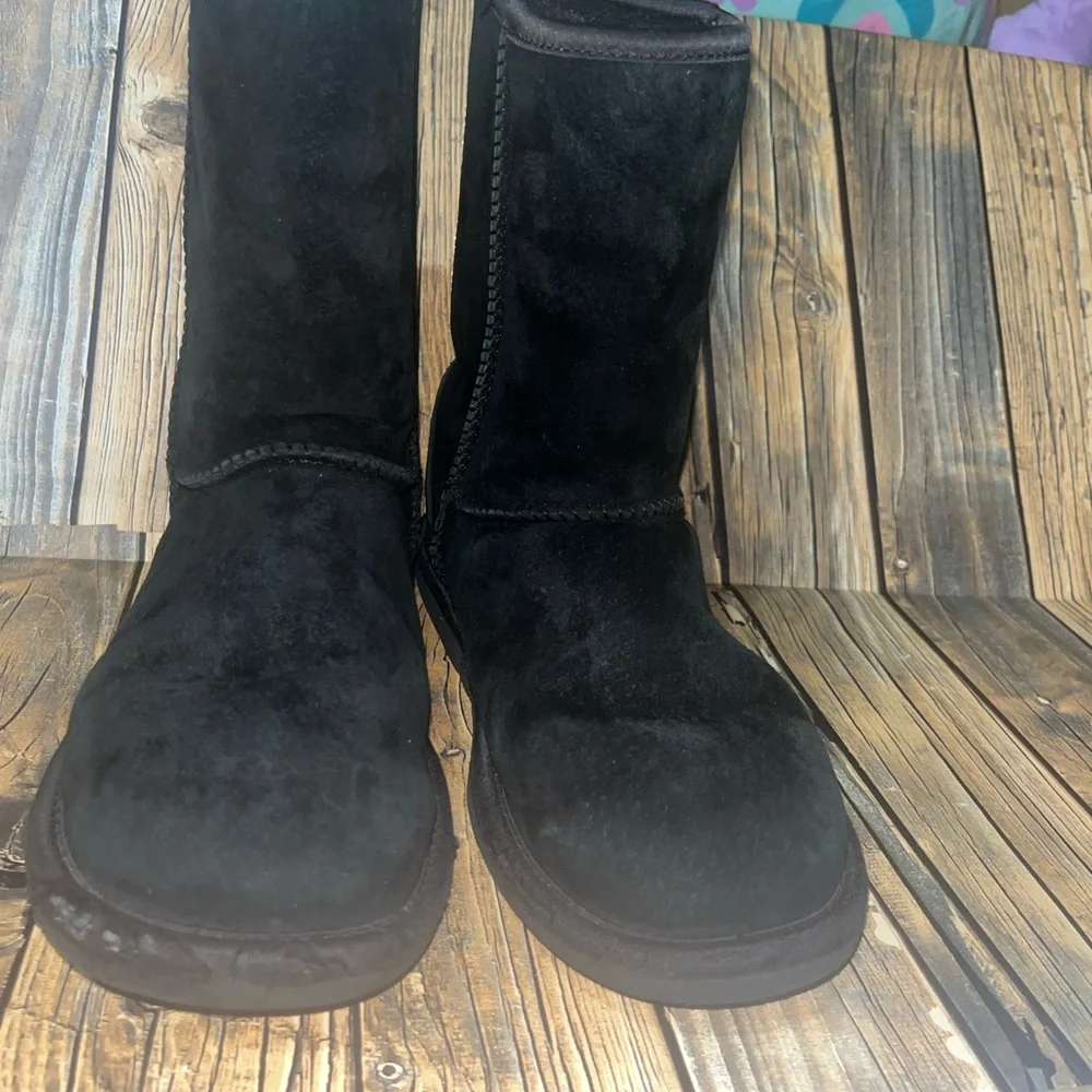 UGG Black Suede‎ Boots